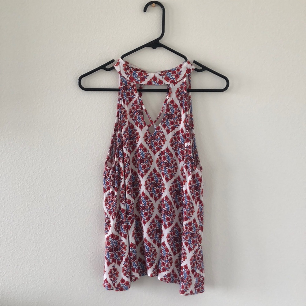 American Eagle Floral Tank Top